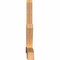 Ekena Millwork Alberta Timber Gable Bracket, Western Red Cedar, 108"W x 54"H x 5 1/2"D x 5 1/2"F, 12/12 Pitch GBW108X54X0606ALB00SWR - alternate 5